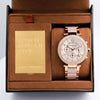 Mich_ael l Ko_rs Parker Pink MK5896 Parker Chronograph Quartz Watch for Women - Rose Gold Dial with Rose Gold Stainless Steel Strap femstore.co.in