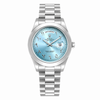 RolexMens Arabic Oyster Perpetual Day-Date Sky Blue Dial