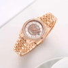 Rolee_x Ladies Crystal Date Just Quartz Rose-Gold White