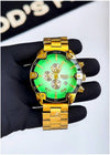 Diesee_l Spiked gold green