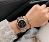 Roleex Women Sky Dweller Date Only Rosegold Two Tone Black