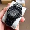 Patek Phillippe Mens Full Black Good Quality Watch