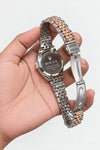 Rol_eex women Date Only Rosegold Two Tone