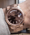 Roleex Oyster Perpetual Day Date Copper