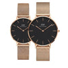 Daniel Wellington DW Couple Black Dial