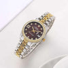 Rolee_x Oyester Perpetual Date Just 2Ton-Gold-Wine