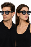 Rayba Crystal 4940 Black Blue GLASS