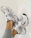 New Balancee 530 White silver Navy 2114