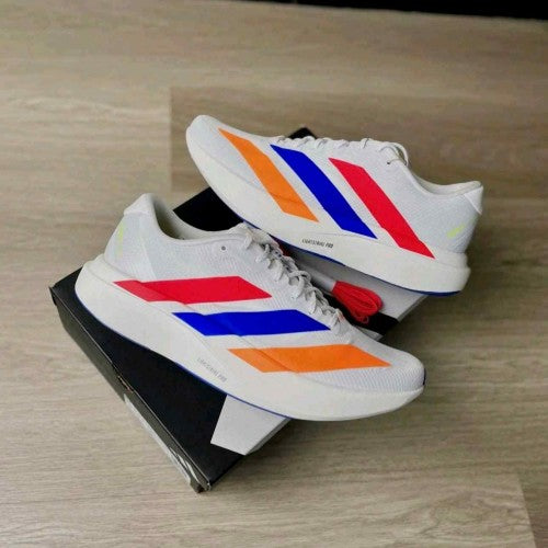 Adidass Adizero Evo SL Cloud White Lucid Red Blue 1245