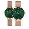 Daniel Wellington DW Couple Green Dial