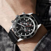 Tommy Hillfiger Chronograph Full Black Leather Quality