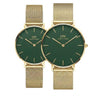 Daniel Wellington DW Couple Green Dial