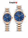 OmegaSeamaster Couple Two Tone Blue Dial