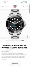 Tag_g Heuee_r aquaracer professional 300m date automatic japan zik zake line