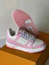 Louiss Vuitton LV TRAINER PINK