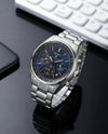 Seiko Prospex Chronograph Silver-Blue