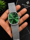 Patek Phillippe PP Silver Green Magnetic Chain