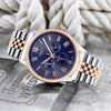 Tissotmens Chain 1853 Chronograph Two Tone Rosegold Blue Dial