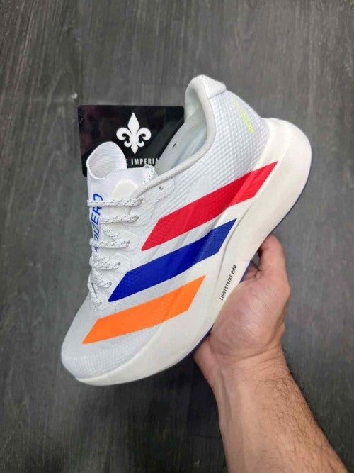 Adidass Adizero Evo SL Cloud White Lucid Red Blue 1245