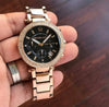 Michael Kores Parker Rose Gold Black Dial