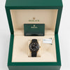Role_x Yatch Master Yellow Gold Oysterflex Black Mint Mens Watch Luxury Edition Premium Quality femstore.co.in