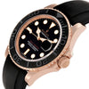 Role_x Yatch Master Rose Gold Oysterflex Black Mint Mens Watch Luxury Edition Premium Quality femstore.co.in