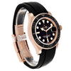 Role_x Yatch Master Rose Gold Oysterflex Black Mint Mens Watch Luxury Edition Premium Quality femstore.co.in