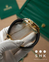 Ro*ex Eye Of The Tiger RoseGold Dial Silicon Belt Edition Premium Quality Luxury Watch femstore.co.in