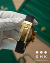 Ro*ex Eye Of The Tiger RoseGold Dial Silicon Belt Edition Premium Quality Luxury Watch femstore.co.in