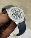 Ro*ex Eye Of The Tiger Silver Dial Silicon Belt Edition Premium Quality Luxury Watch femstore.co.in