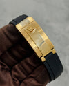 Ro*ex Eye Of The Tiger Gold Dial Silicon Belt Edition Premium Quality Luxury Watch femstore.co.in
